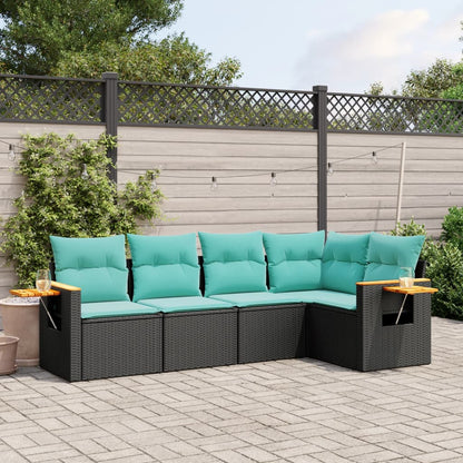 Sofasæt Til Haven 5 Dele Med Hynder Polyrattan