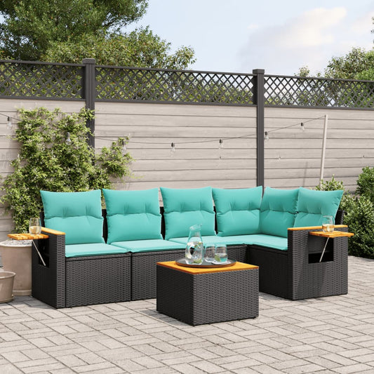Sofasæt Til Haven 5 Dele Med Hynder Polyrattan