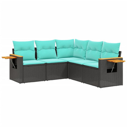 Sofasæt Til Haven 5 Dele Med Hynder Polyrattan