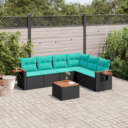 Sofasæt Til Haven 6 Dele Med Hynder Polyrattan
