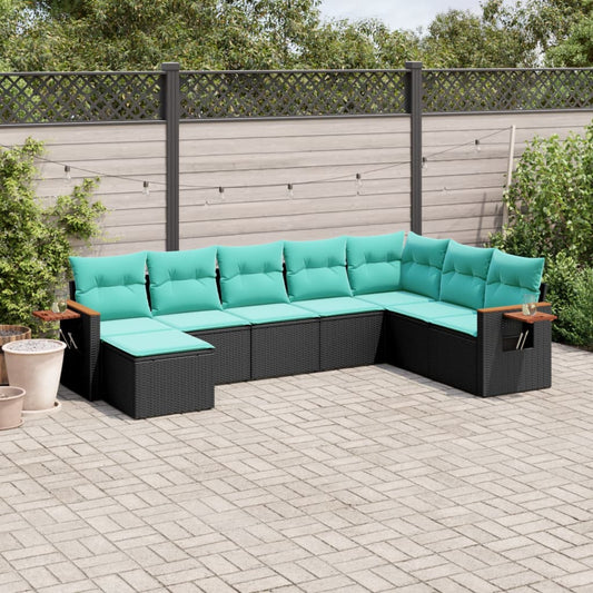 Sofasæt Til Haven 8 Dele Med Hynder Polyrattan