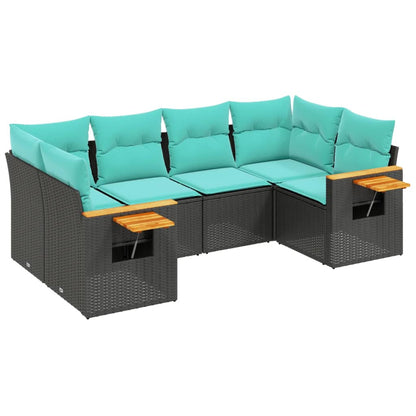 Sofasæt Til Haven 6 Dele Med Hynder Polyrattan