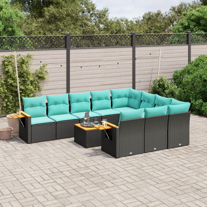 Sofasæt Til Haven 10 Dele Med Hynder Polyrattan