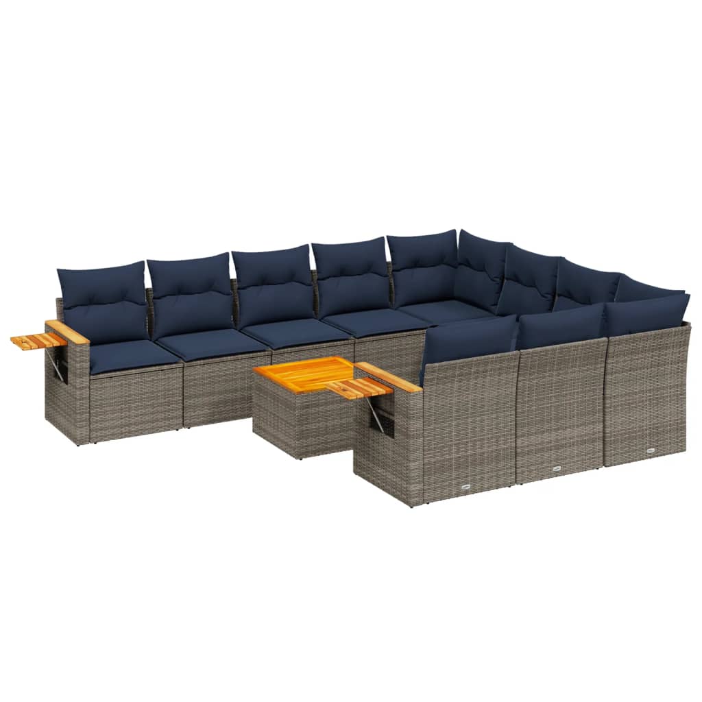 Sofasæt Til Haven 10 Dele Med Hynder Polyrattan