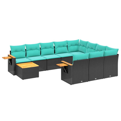 Sofasæt Til Haven 11 Dele Med Hynder Polyrattan