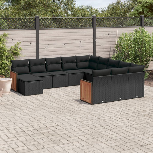 Sofasæt Til Haven 12 Dele Med Hynder Polyrattan