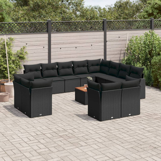Sofasæt Til Haven 13 Dele Med Hynder Polyrattan
