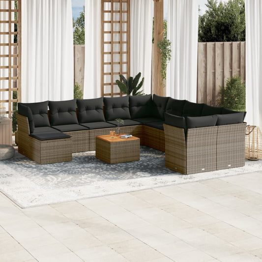 Sofasæt Til Haven 12 Dele Med Hynder Polyrattan
