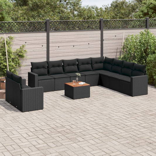 Sofasæt Til Haven 11 Dele Med Hynder Polyrattan