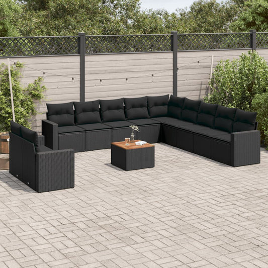 Sofasæt Til Haven 12 Dele Med Hynder Polyrattan