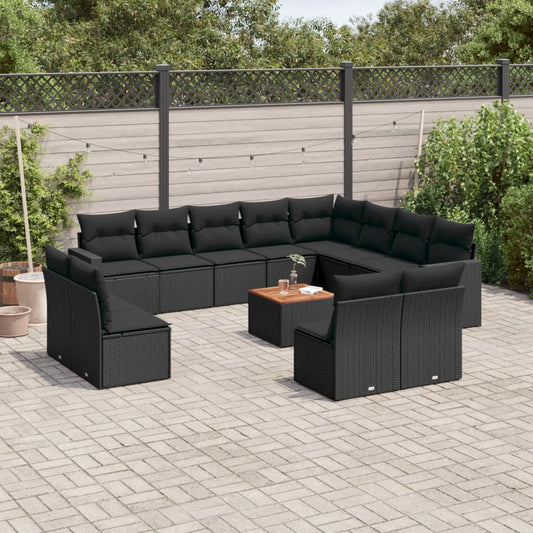 Sofasæt Til Haven 13 Dele Med Hynder Polyrattan