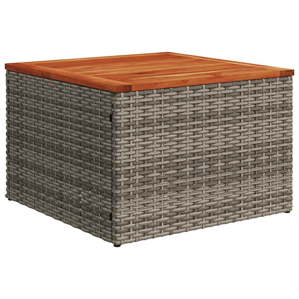 Havesofasæt Med 9 Dele Og Hynder Polyrattan - Billede 3