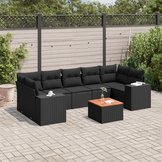 Sofasæt Til Haven 8 Dele Med Hynder Polyrattan