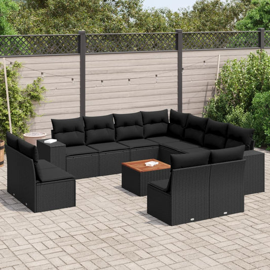 Sofasæt Til Haven 12 Dele Med Hynder Polyrattan