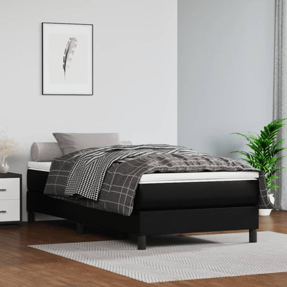 Springmadras Med Pocketfjedre 80X200X20 Cm Kunstlæder