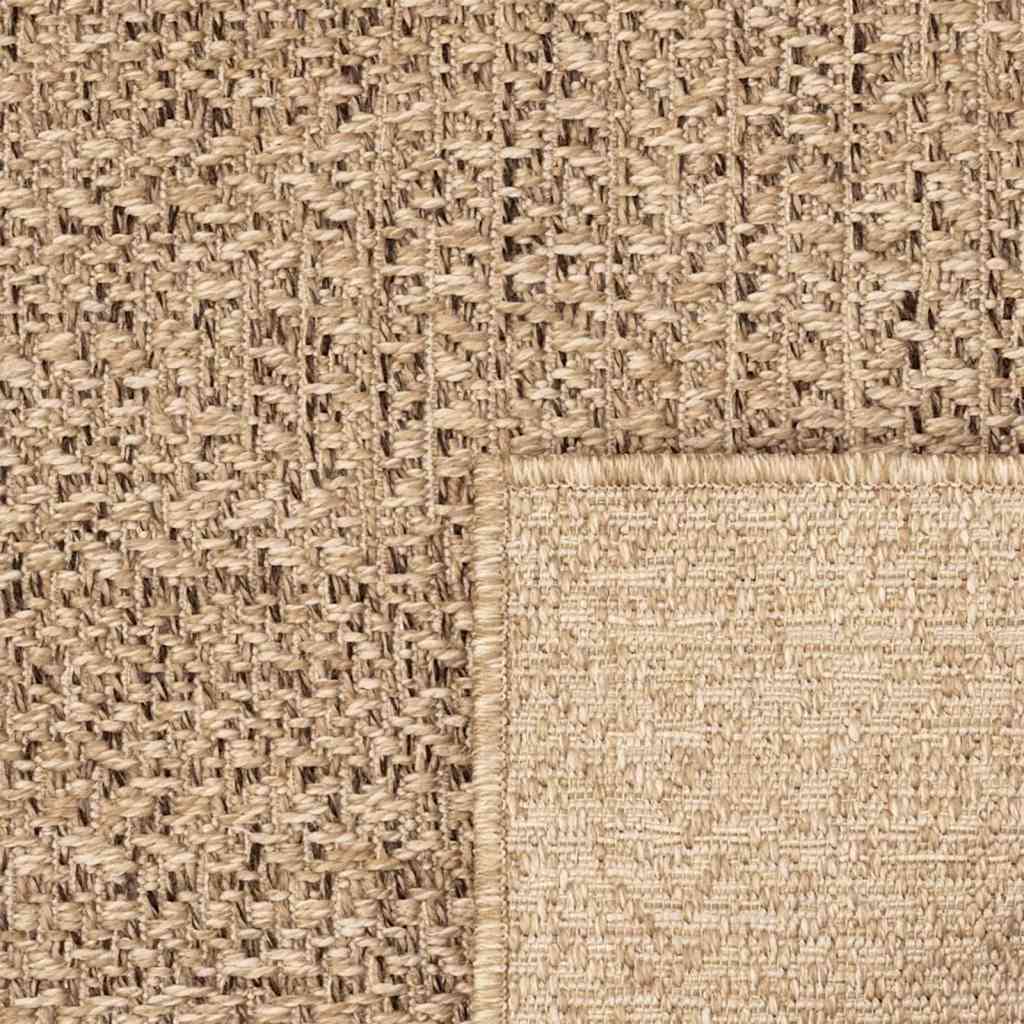 Gulvtæppe Zizur Jute-look Indendørs Og Udendørs - Billede 6