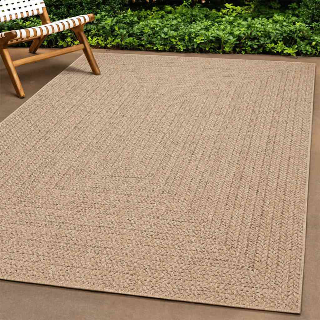 Gulvtæppe Zizur Jute-look Indendørs Og Udendørs - Variant 4006151