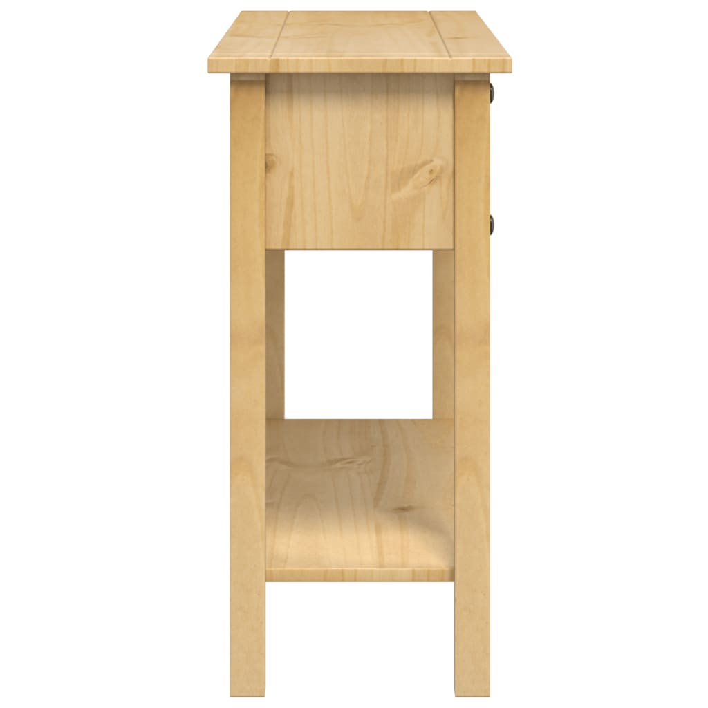 Konsolbord Corona 114X34,5X73 Cm Massivt Fyrretræ