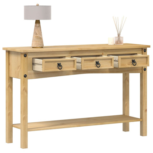 Konsolbord Corona 114X34,5X73 Cm Massivt Fyrretræ
