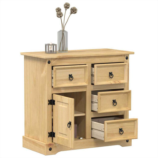 Skænk Corona 80X40X75 Cm Massivt Fyrretræ