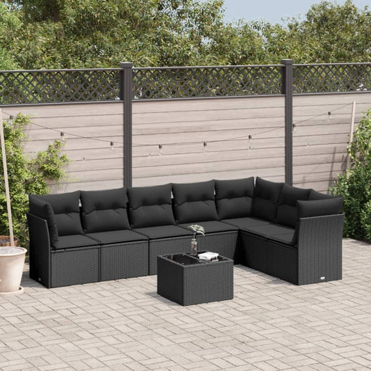 Sofasæt Til Haven 8 Dele Med Hynder Polyrattan