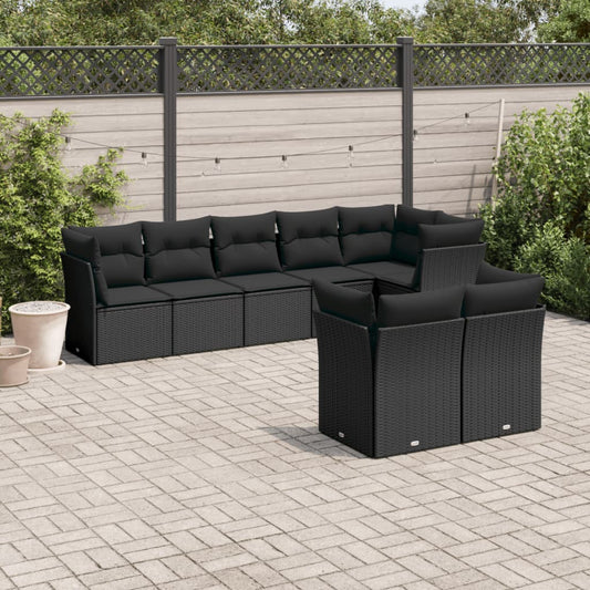 Sofasæt Til Haven 8 Dele Med Hynder Polyrattan