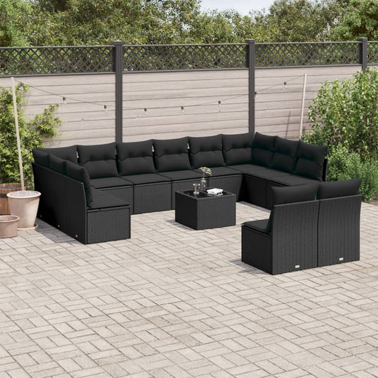 Sofasæt Til Haven 13 Dele Med Hynder Polyrattan