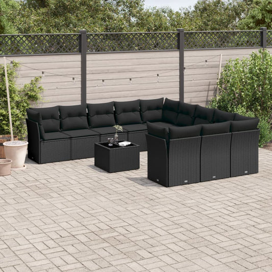 Sofasæt Til Haven 12 Dele Med Hynder Polyrattan