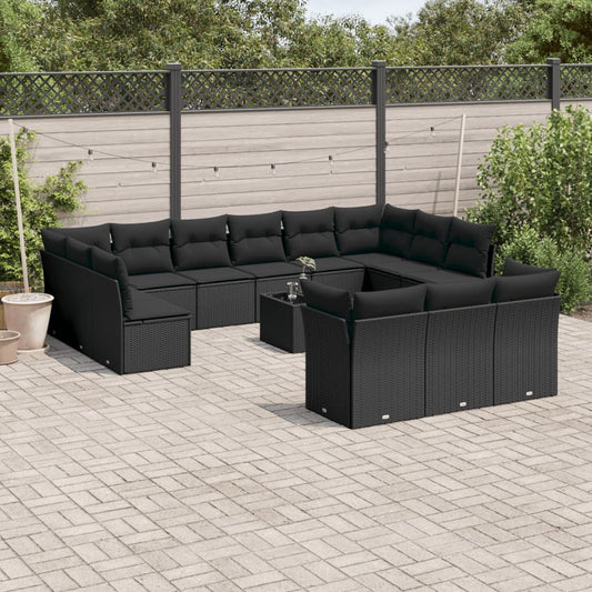 Sofasæt Til Haven 14 Dele Med Hynder Polyrattan