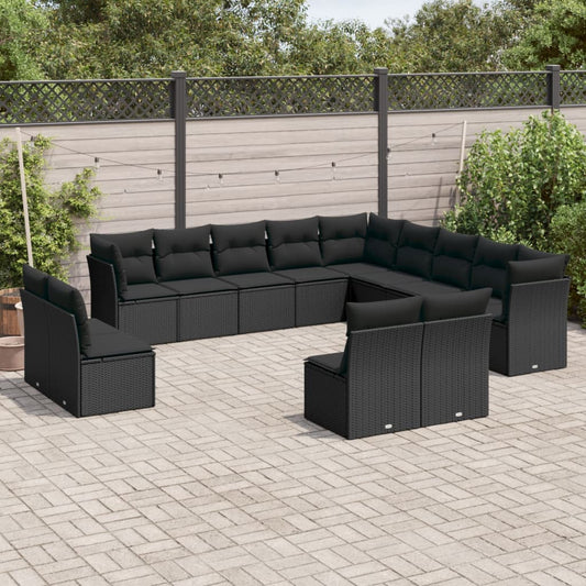 Sofasæt Til Haven 13 Dele Med Hynder Polyrattan