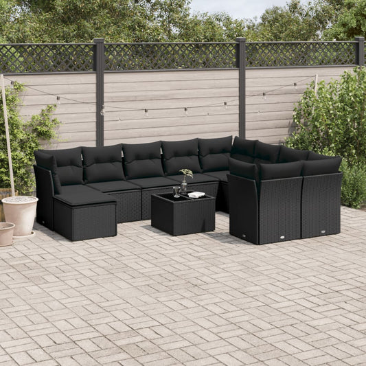 Sofasæt Til Haven 11 Dele Med Hynder Polyrattan
