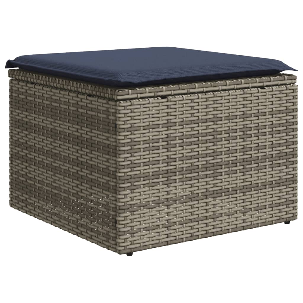 Havesofasæt Med 6 Dele Og Hynder Polyrattan - Billede 7