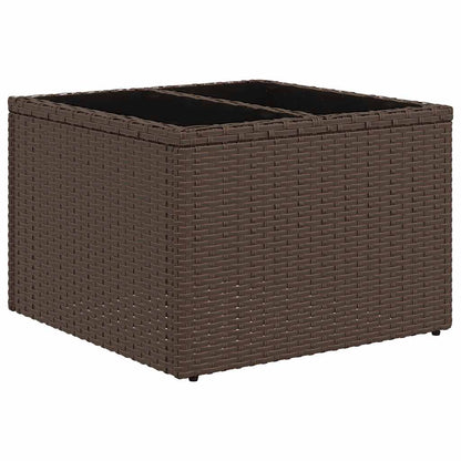 8-delt Havesofasæt Med Hynder Polyrattan - Billede 3