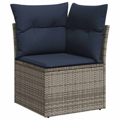 Havesofasæt Med 6 Dele Og Hynder Polyrattan - Billede 6