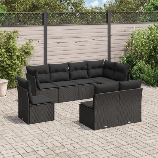 Sofasæt Til Haven 8 Dele Med Hynder Polyrattan