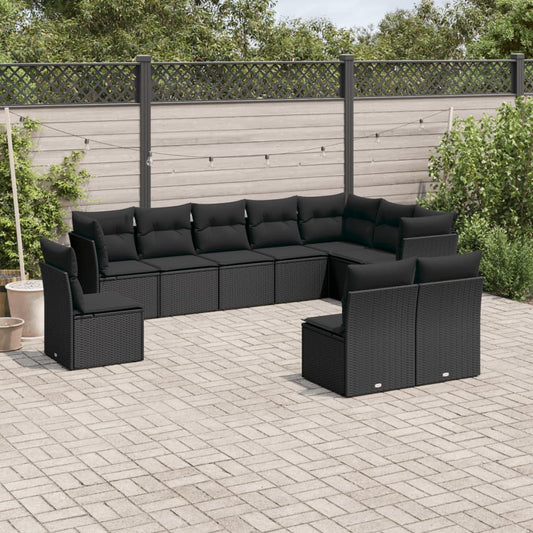 Sofasæt Til Haven 10 Dele Med Hynder Polyrattan