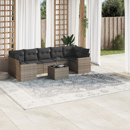 Sofasæt Til Haven 8 Dele Med Hynder Polyrattan