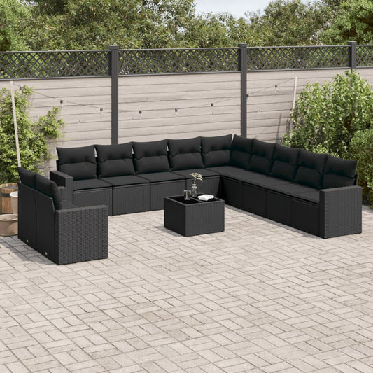 Sofasæt Til Haven 12 Dele Med Hynder Polyrattan