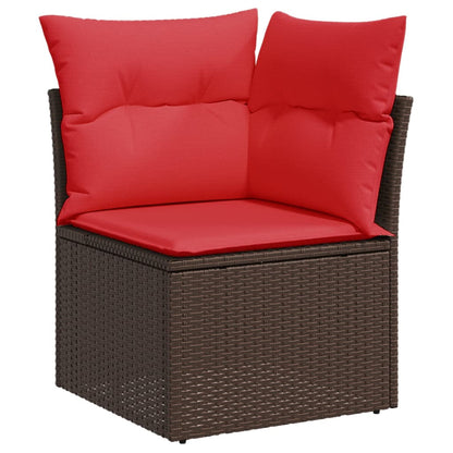 Sofasæt Til Haven 10 Dele Med Hynder Polyrattan Sort