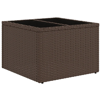 Sofasæt Til Haven 10 Dele Med Hynder Polyrattan Sort