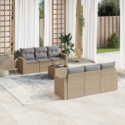 Sofasæt Til Haven 7 Dele Med Hynder Polyrattan - Variant 3251046
