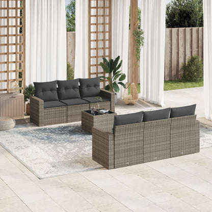 Sofasæt Til Haven 7 Dele Med Hynder Polyrattan - Variant 3251047