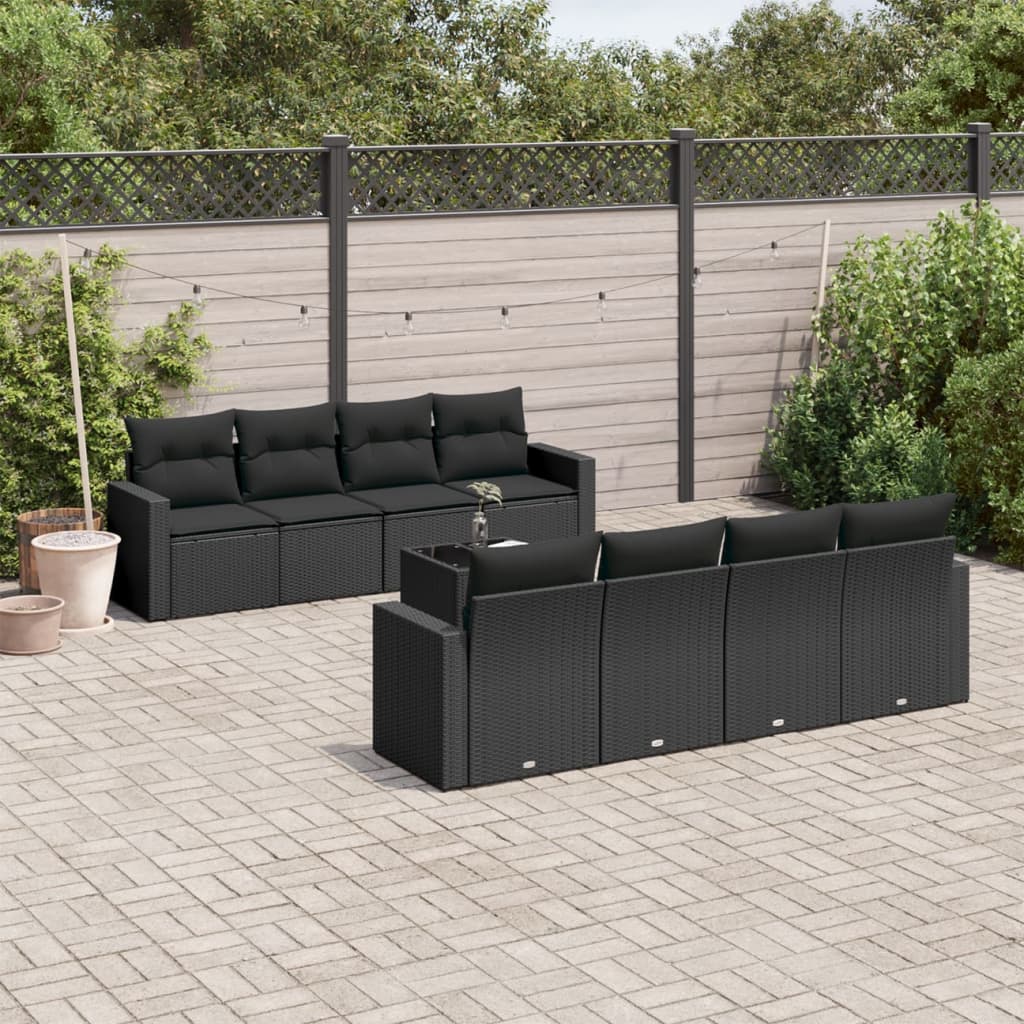 Sofasæt Til Haven 9 Dele Med Hynder Polyrattan - Variant 3251082