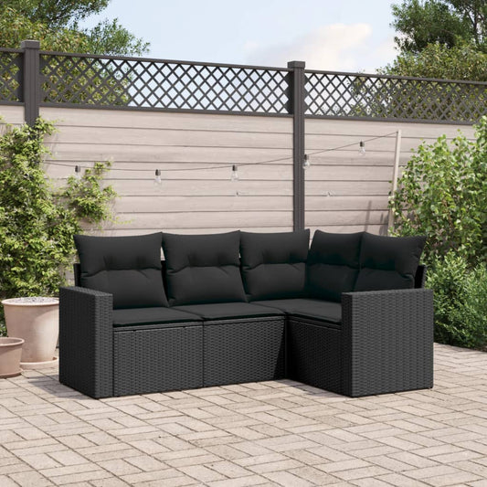 Sofasæt Til Haven 4 Dele Med Hynder Polyrattan