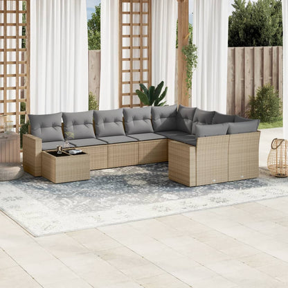 Sofasæt Til Haven 10 Dele Med Hynder Polyrattan - Variant 3251796