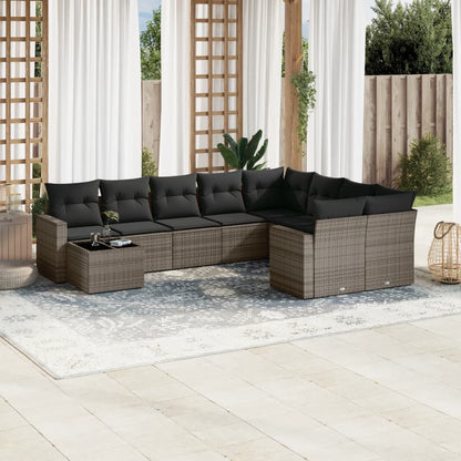 Sofasæt Til Haven 10 Dele Med Hynder Polyrattan - Variant 3251797