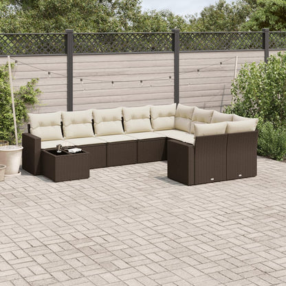 Sofasæt Til Haven 10 Dele Med Hynder Polyrattan - Variant 3251800