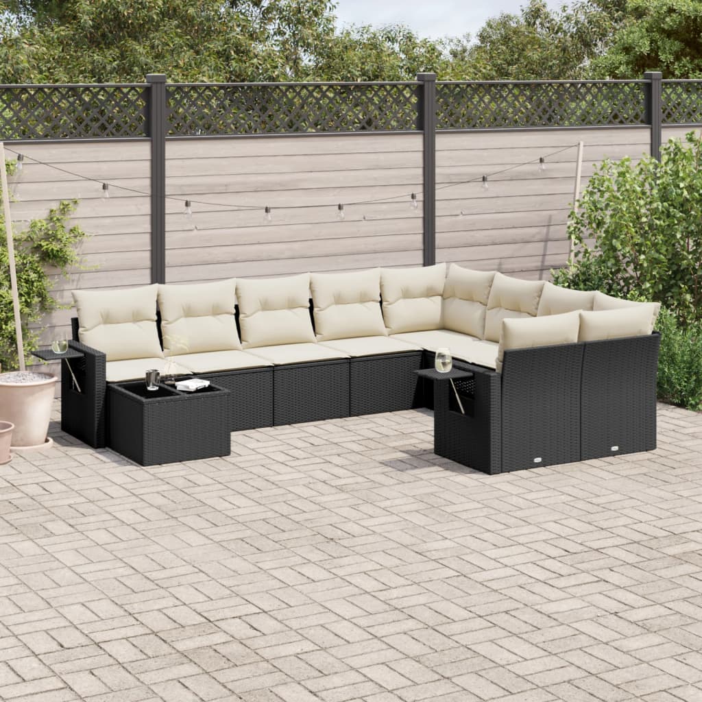 Sofasæt Til Haven 10 Dele Med Hynder Polyrattan - Variant 3252993