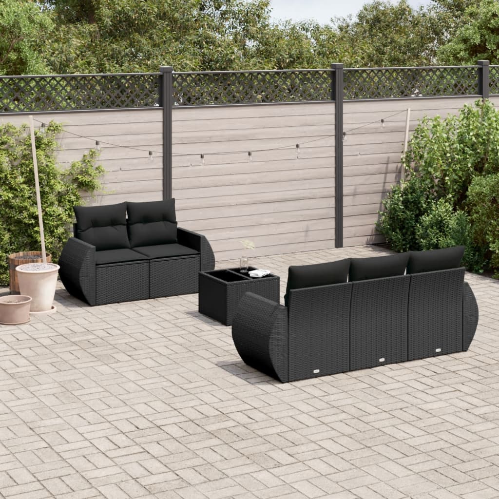 Sofasæt Til Haven 6 Dele Med Hynder Polyrattan - Variant 3253432
