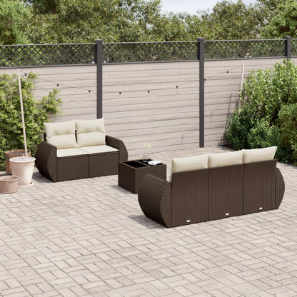 Sofasæt Til Haven 6 Dele Med Hynder Polyrattan - Variant 3253440
